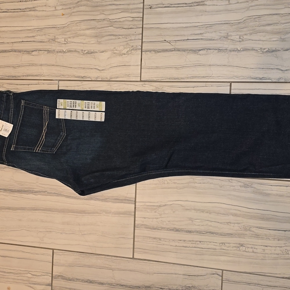 Ariat Men's Deep Indigo Straight Leg Jeans